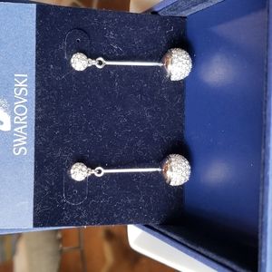 Swarovski Clear Crystal Earrings